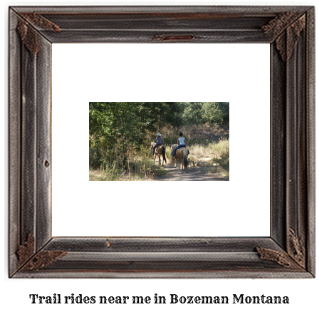 trail rides near me in Bozeman, Montana